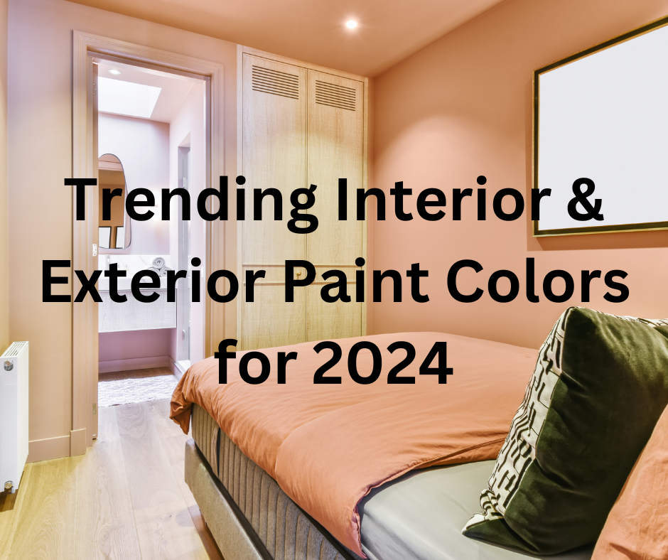 Color of the year 2024 and trending paint colors article